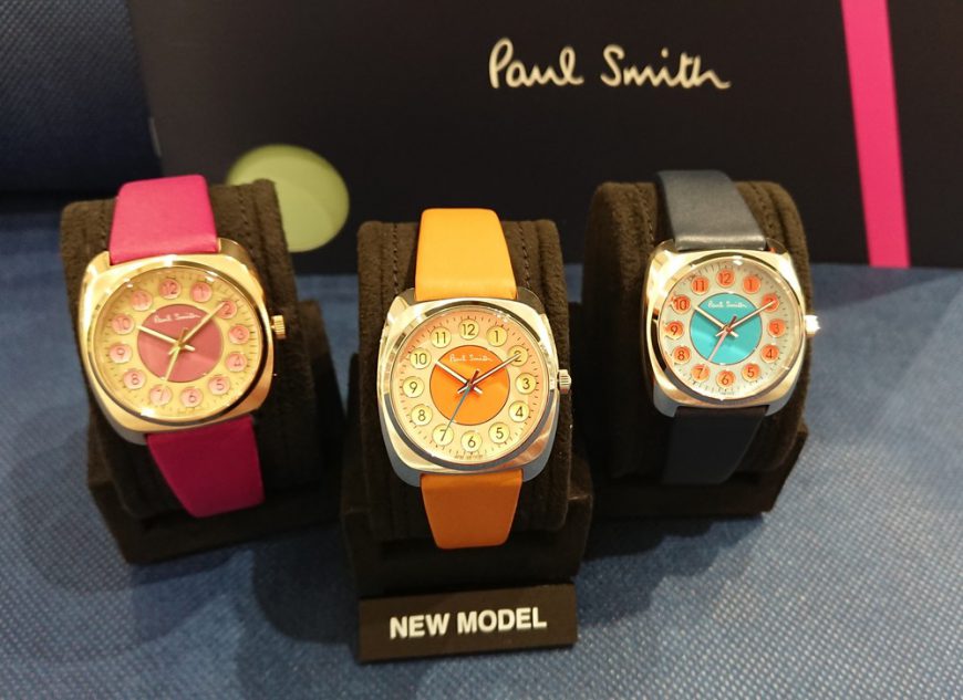 【美品】Paul Smith ポールスミス 腕時計 ダイヤル ミニ ウォッチ
