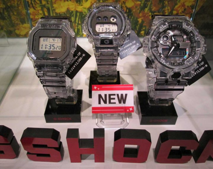 G-SHOCK 『Clear Skeleton』デビュー！！