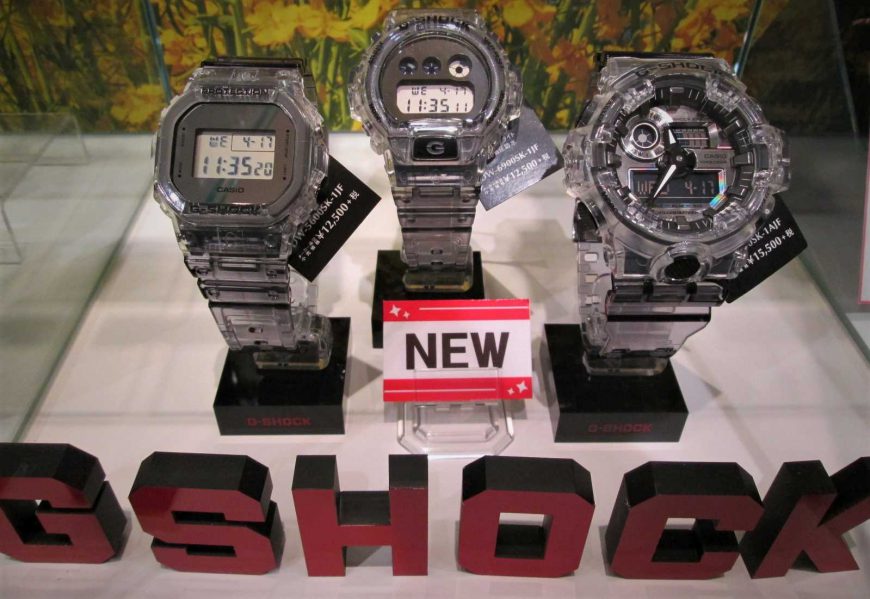 G-SHOCK 『Clear Skeleton』デビュー！！