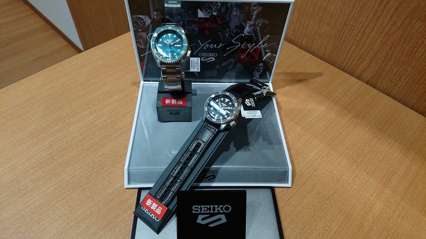 新生 Seiko 5 Sports 入荷してます！