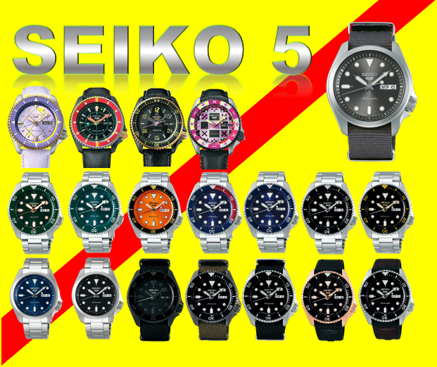 SEIKO5 NEW SBSA043 045 051