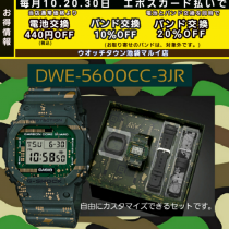 カスタマイズできるG-SHOCK