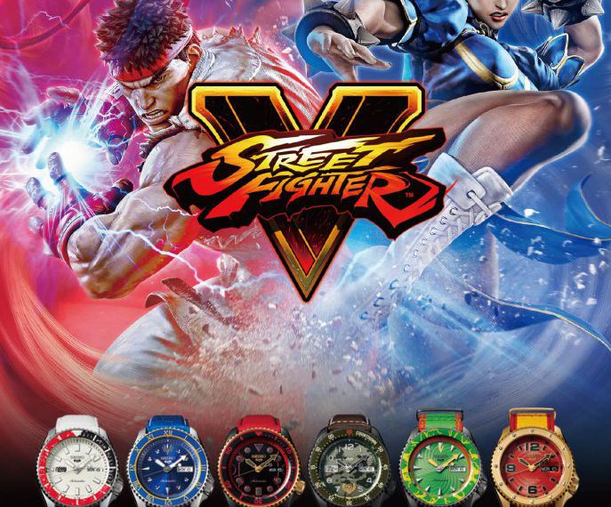 SEIKO5×STREETFIGHTER発売中！！