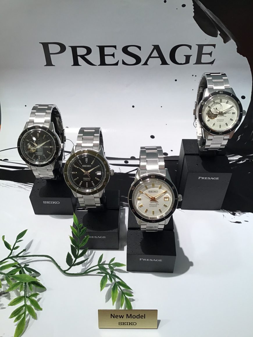 SEIKO PRESAGE 新シリーズStyle 60´S　新発売！！！