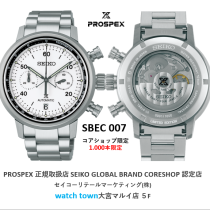 PROSPEX,SBEC007,スピードタイマー,メカニカルクロノグラフ,