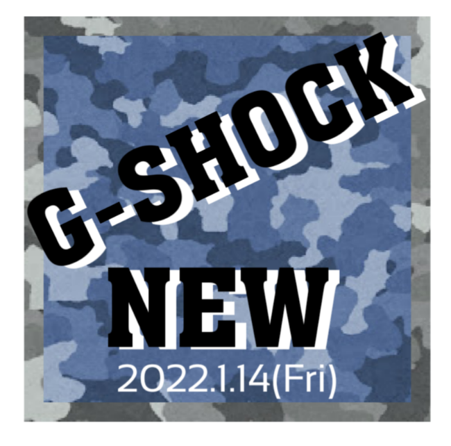 G-SHOCK、1月の新製品が入荷しました！