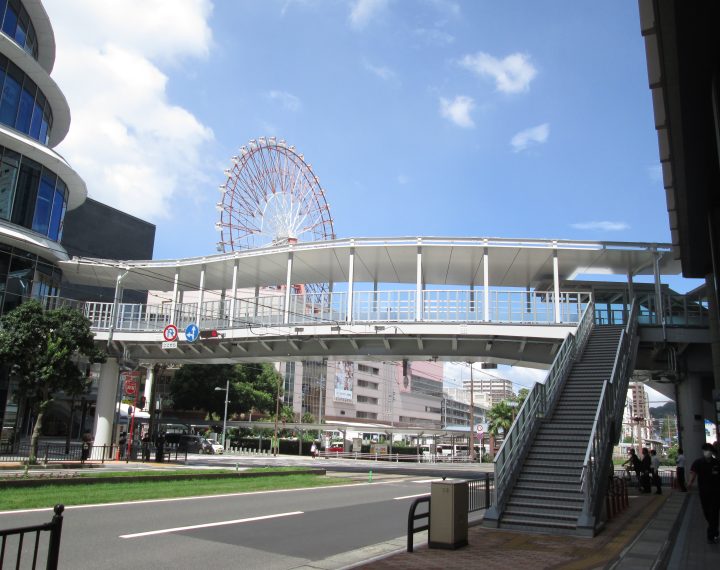 鹿児島中央駅ペデストリアンデッキ開通！！！