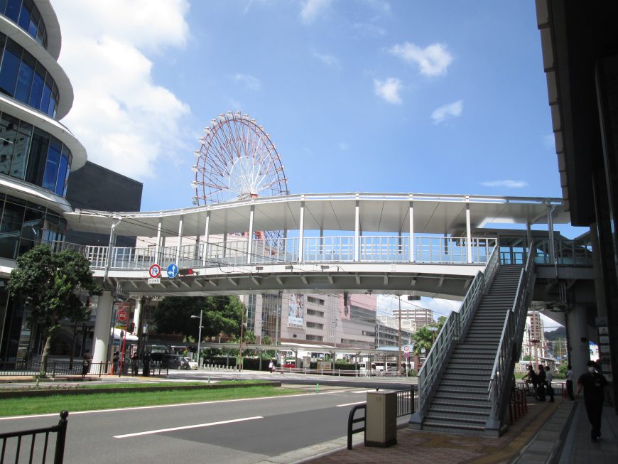 鹿児島中央駅ペデストリアンデッキ開通！！！