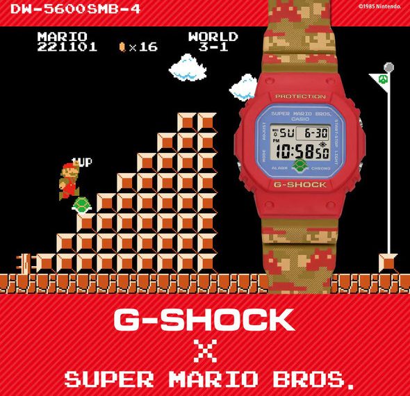 G-SHOCK ×「スーパーマリオ」スペシャルモデルご予約受付中！