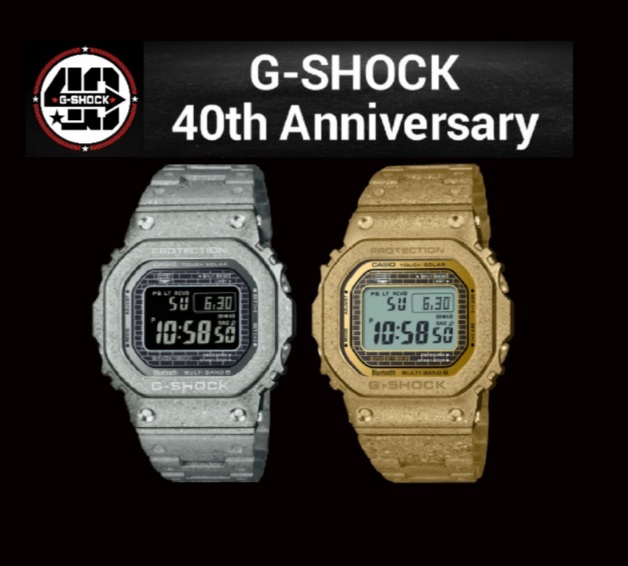 G-SHOCK40周年リクリスタライズドモデル登場！