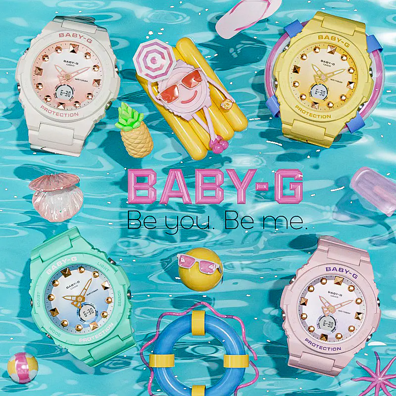 【BABY-G新作】今夏のアウトドア＆レジャーに最適なモデル発売！！