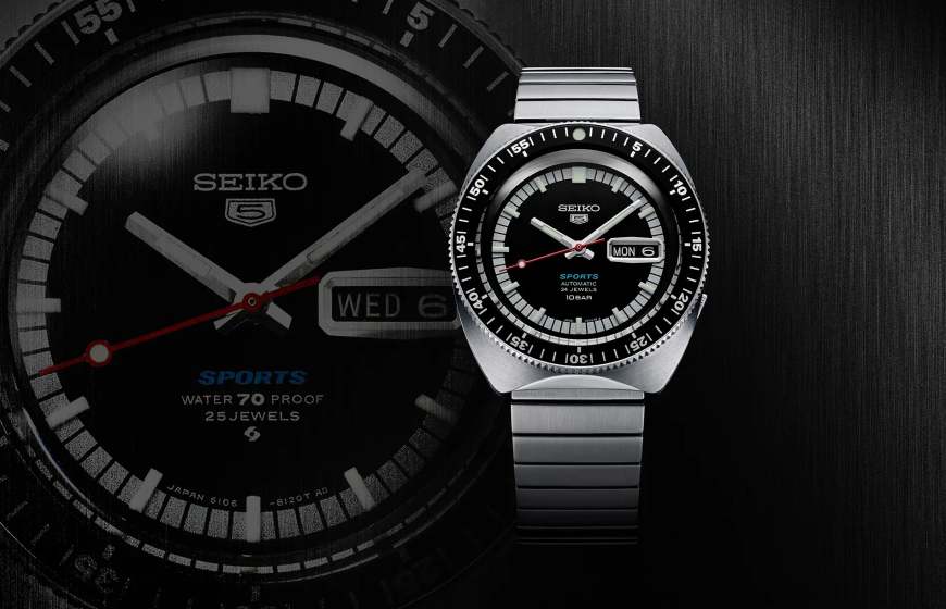 【Seiko 5 Sports】愛好家歓喜のトリビュートモデル発売！！