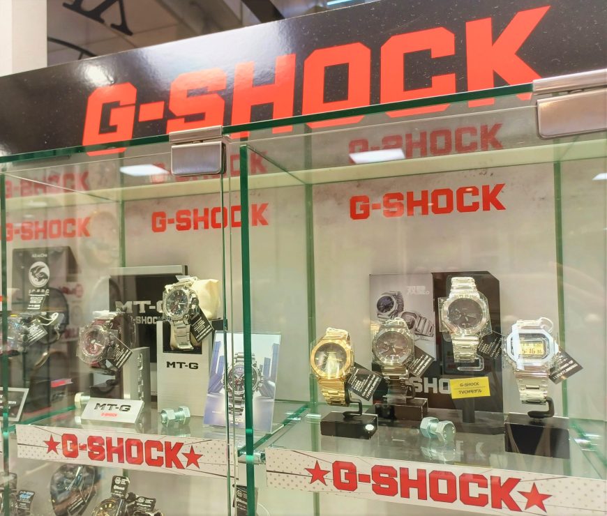 ￥55,000(税込)以上のG-SHOCKお買い上げでノベルティプレゼント！