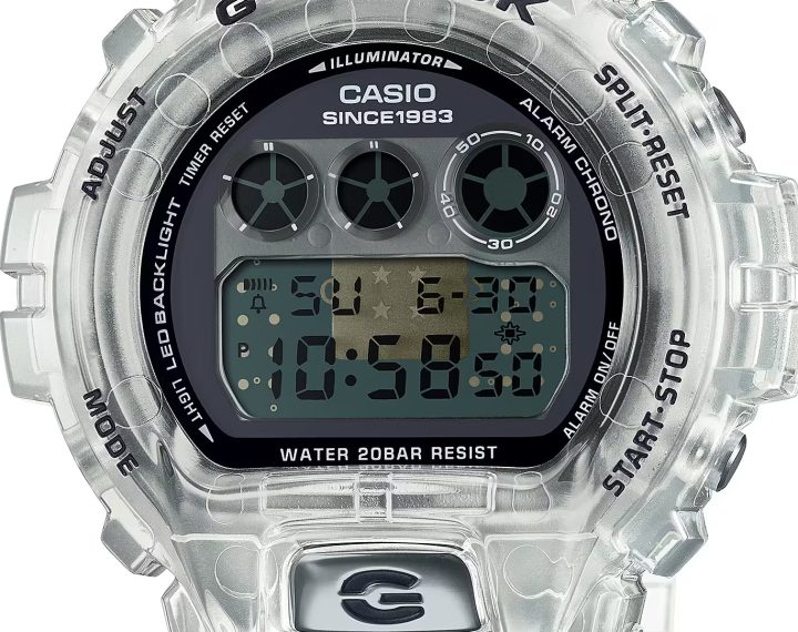 G-SHOCK 40th Clear Remix シリーズ 大好評発売中