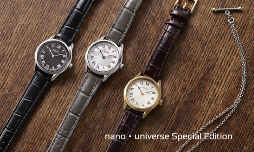 SEIKO✖️nano universe