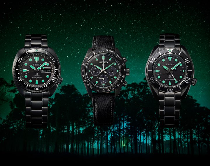 【SEIKO PROSPEX】“The Black Series”新作モデル発売！