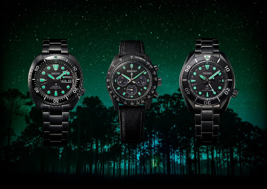 【SEIKO PROSPEX】“The Black Series”新作モデル発売！