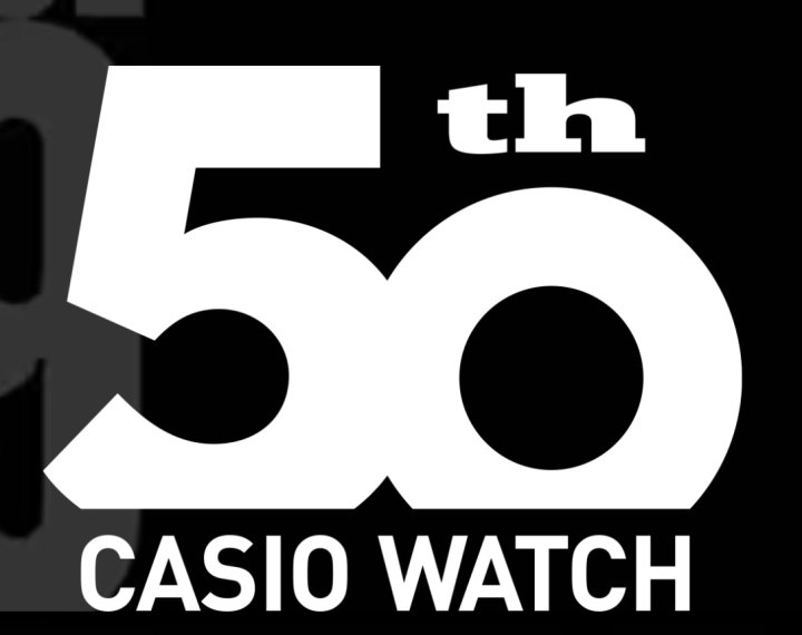 CASIO WATCH 50th