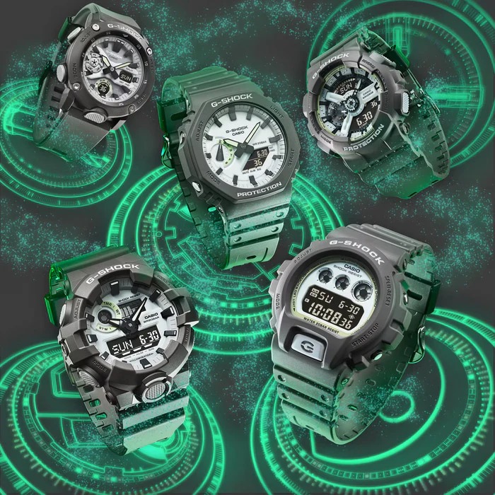 《好評発売中》G-SHOCK HIDDEN GLOWシリーズ