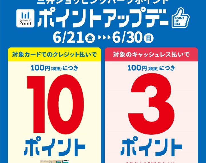 ららぽーと福岡店　ポイントアップデー