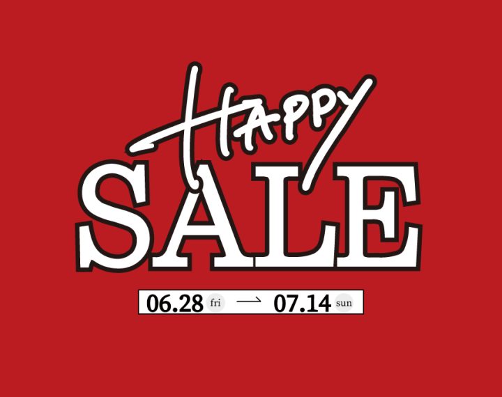 HAPPY SALE 開催中