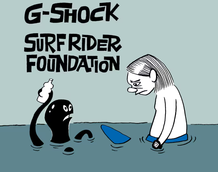 《新発売》G-SHOCK × SURFRIDER FOUNDATIONコラボモデル