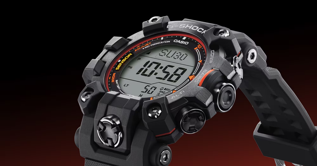 新発売》MASTER OF G MUDMAN エマージェンシーカラー｜時計倶楽部