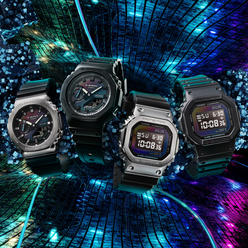 《新発売》 G-SHOCK Rainbow Brick Wall シリーズ