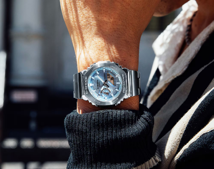 《新発売》G-SHOCK 2100 メタルバンド シリーズ