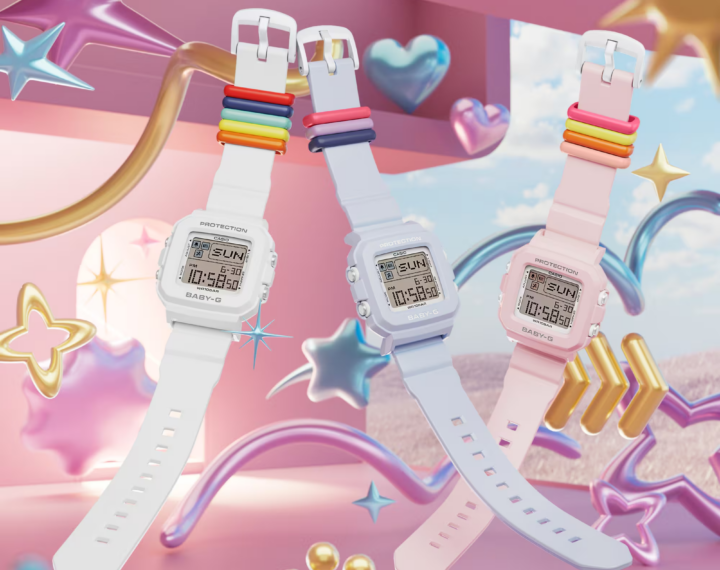 BABY-G＋PLUS BGD-10シリーズ 発売中
