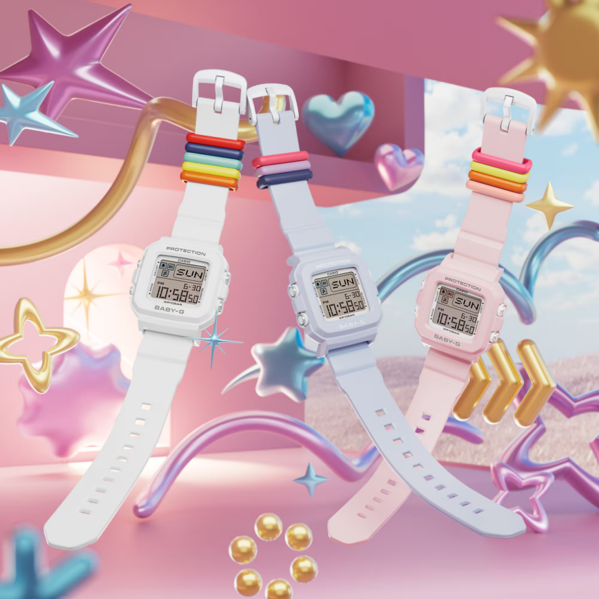 BABY-G＋PLUS BGD-10シリーズ 発売中