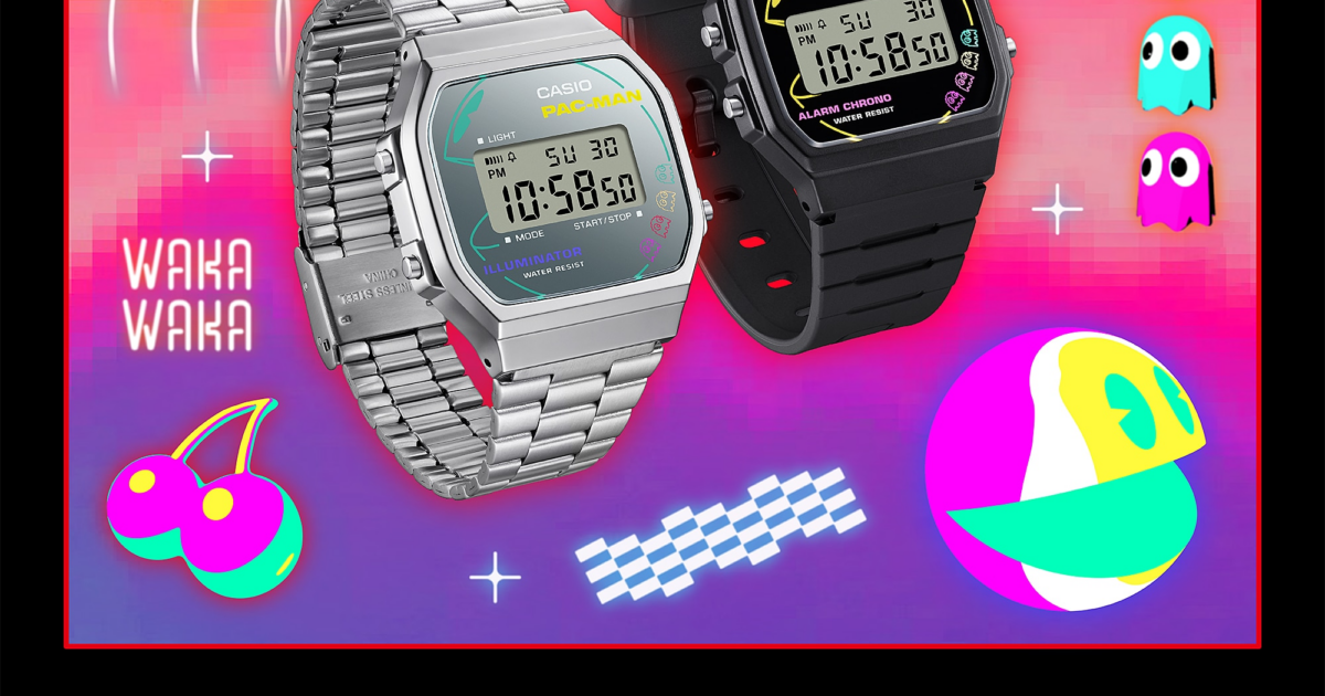 新発売》カシオクラシック パックマン コラボモデル｜時計倶楽部
