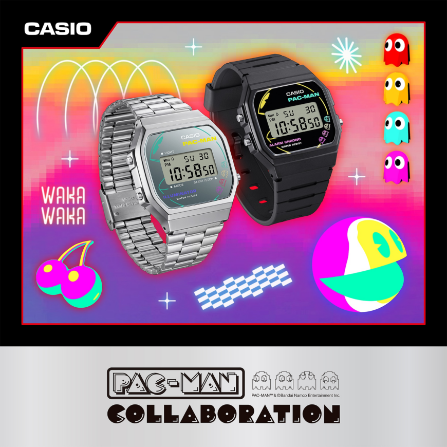 《新発売》カシオクラシック パックマン コラボモデル