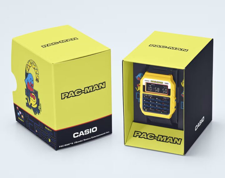 カシオクラシックよりパックマンコラボウオッチが登場！