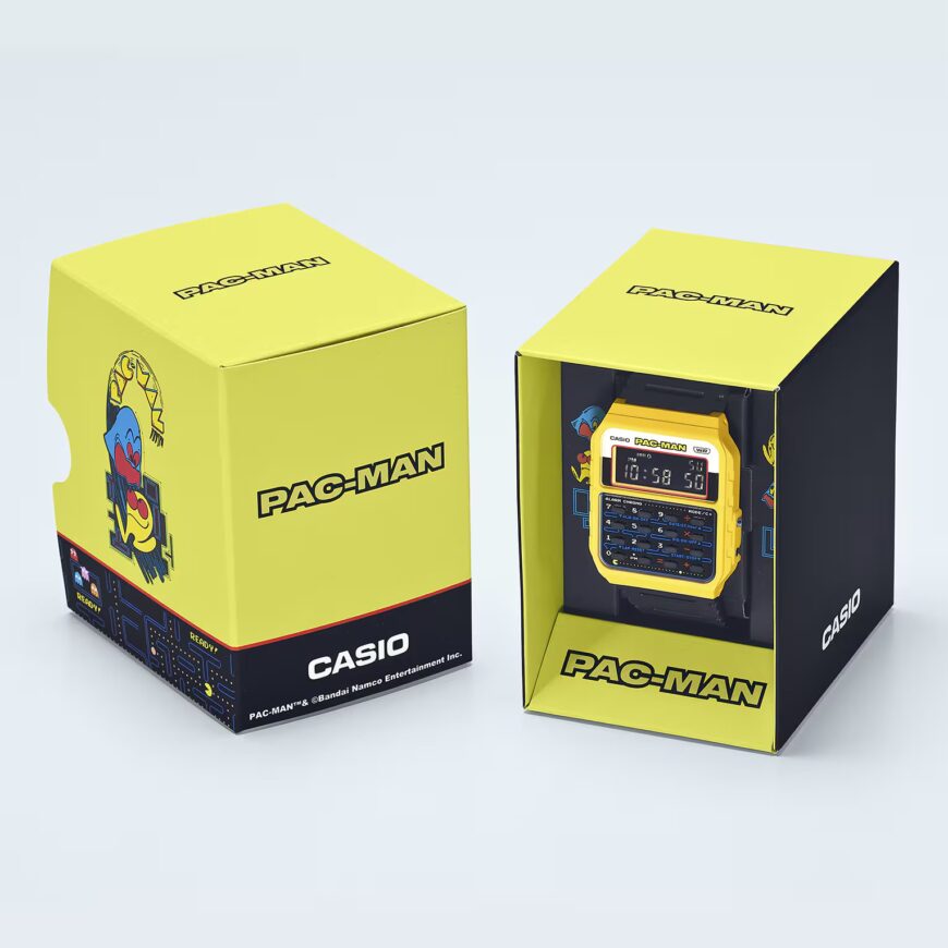 カシオクラシックよりパックマンコラボウオッチが登場！