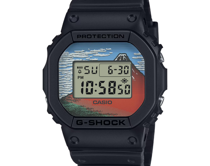 《新発売》G-SHOCK 葛飾北斎 浮世絵モデル
