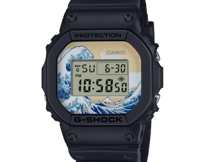 2025年1月発売【G-SHOCK】葛飾北斎「神奈川沖浪裏」モデル