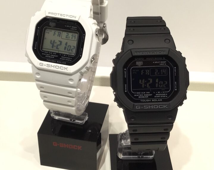 プレ葉ウォーク浜北店,G-SHOCK5000シリーズモノトーンカラーモデル入荷