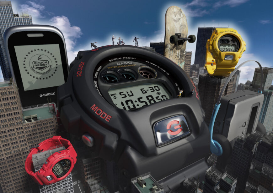 プレ葉ウォーク浜北店,「DW-6900」シリーズ誕生30周年を記念したG-SHOCK発売!