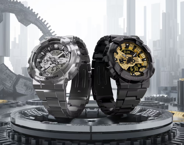 《新発売》G-SHOCK 110シリーズ ビックケース メタルバージョン