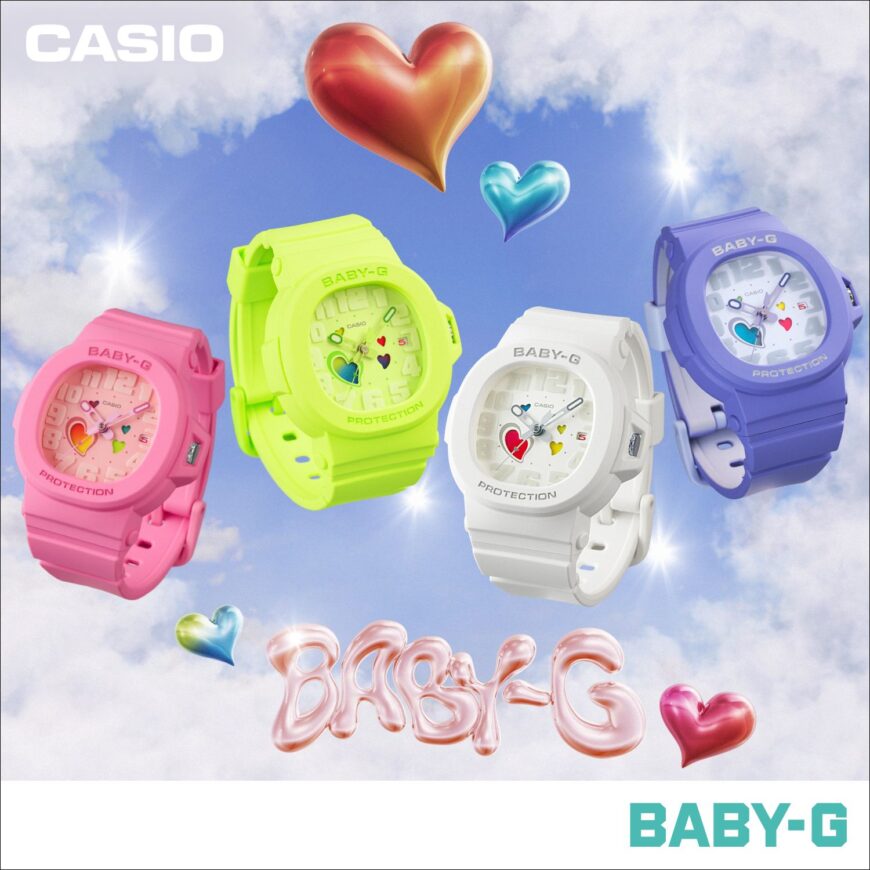 【新製品】BABY-G PLAYFUL HEART SERIES