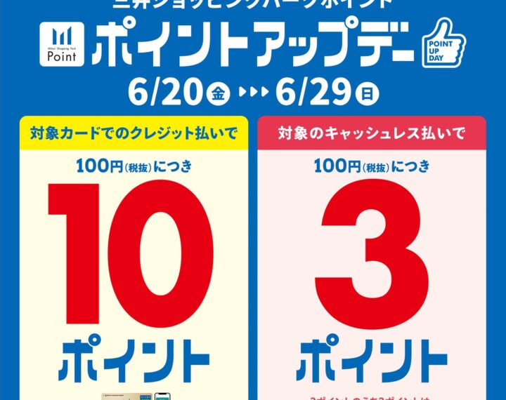 ららぽーと福岡店　ポイントアップデー