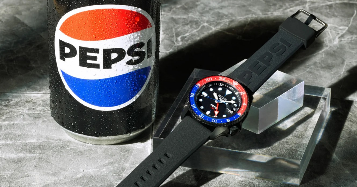 SEIKO 5スポーツ ペプシ SBSA319 限定モデル セイコー
