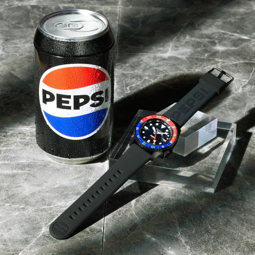 【Seiko 5sports×Pepsi】コラボ限定モデル 予約受付開始！