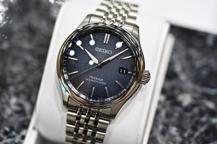 SEIKO PRESAGE Classic Series 藍色 SARX133のご紹介