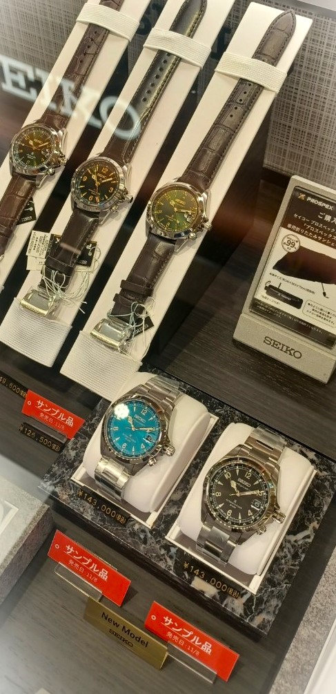 新作アルピニスト先行展示中！！