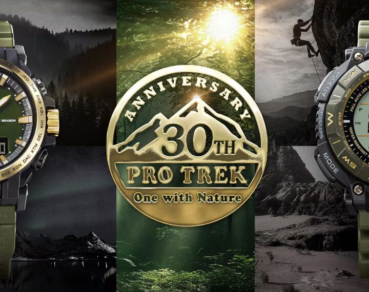 CASIO  PROTREK 30周年記念モデル　入荷しております