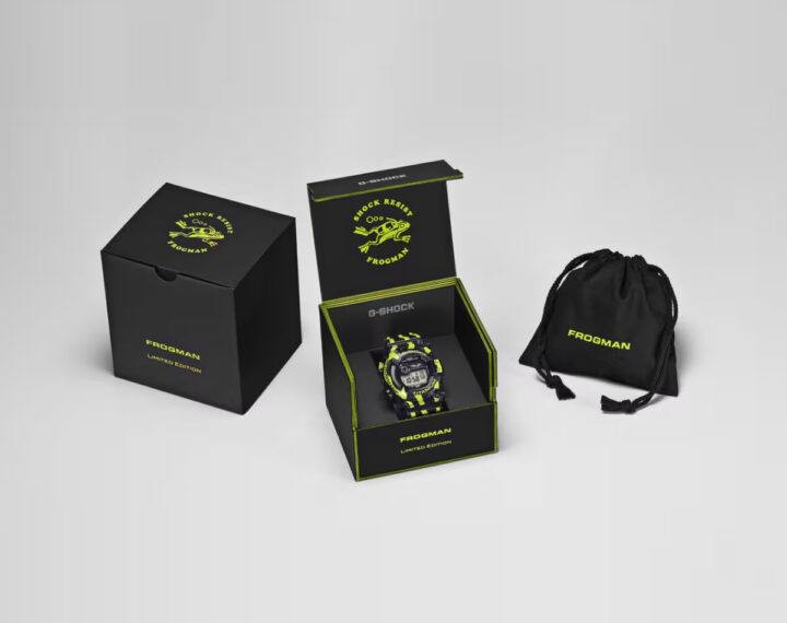 ヤドクガエルモチーフのフロッグマンが発売中！