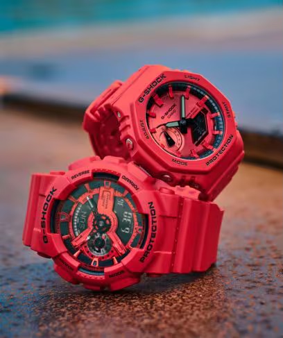 プレ葉ウォーク浜北店,赤好きの方必見！赤色のG-SHOCK新発売！！