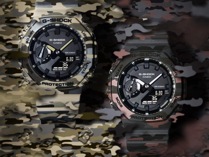 「G」を秘めた大胆なカモフラージュデザインモデル